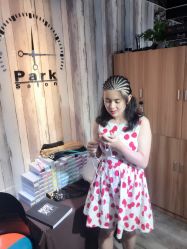 -Park Salon脏辫羽毛接发