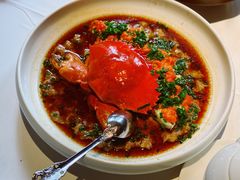 梭子蟹蒸肉饼-玫瑰厅上海菜(兴国路店)