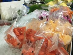 -芒果糯米饭摊子