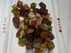 黑椒红薯牛仔粒-便宜坊烤鸭店(航天桥店)