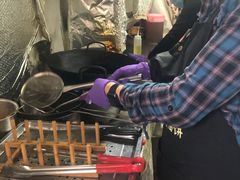 -小红车炸蛋葱油饼