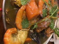 手抓海鲜黄咖喱味-仓库南洋海鲜小排档(柳河路店)