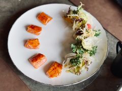 果木烟熏三文鱼色拉-恰餐厅 CHAR Grill&Bar(西安经开洲际店)