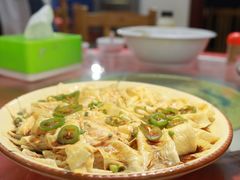 捞汁山水腐竹-银峰农庄·特色烧鸡·鲜无花果浸鸡