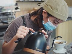 漂亮的咖啡師Lisa-是啡·日式精品咖啡(东门太阳百货店)