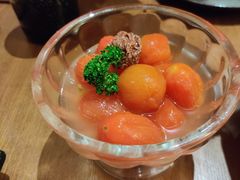 酒酿番茄配桃胶-無境·匠心日本料理(汉街店)