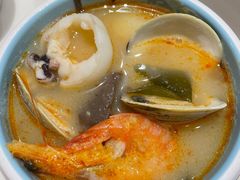 糟粕醋海鲜锅-香香海南菜餐厅