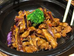 黑椒冰茄牛柳-四道菜·福建菜馆(新街口金鹰店)