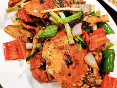 姜葱炒蟹-乾坤饭店