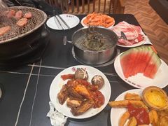 -韩京炭火烤肉自助料理(柯桥万达店)