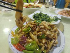 豉椒炒聖子王-老字号蛇口德记烧腊饭店·海鲜加工