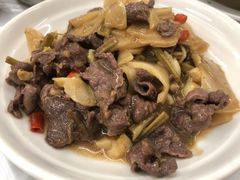 酸笋炒牛展-志和饮食店