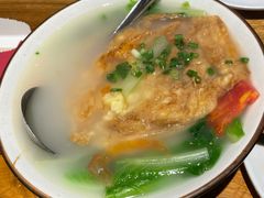 蔬菜煎蛋汤-赤宴·川菜(玉林店)