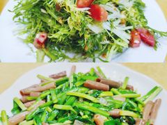 果仁苦菊-1910老鲁味海鲜·戳子肉·青岛菜(金沙滩店)