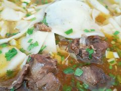 鸡肉揪面片-陕北风干羊肉剁荞面