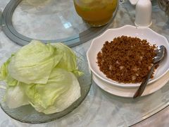 生菜虾松-老妈私房菜