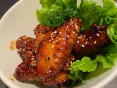 黑白芝麻鸡翅-Let's burger&pasta·非常汉堡·融合西餐(蓝色港湾店)
