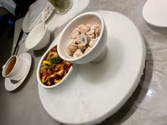 辣酒汁花螺配夏威夷果-木守西溪溪隐餐厅