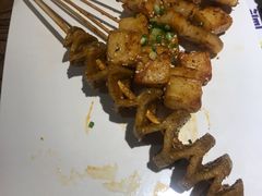 烤鱼豆腐-平娃三宝烧烤·面食(南小街店)