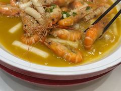 蒜泥罗氏虾烧年糕-金陵后厨·南京菜(新街口秣陵路店)