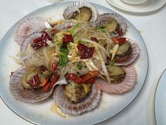 油泼扇贝-来之顺海鲜菜馆·青岛菜·始于1993(栈桥店)
