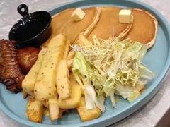 鸡翅薯条热香饼-柠檬树茶餐厅(海雅缤纷城店)