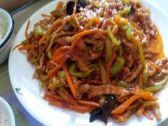 鱼香鸡丝-鑫来子菜馆