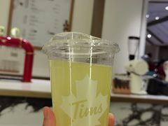 柠檬气泡饮-Tims天好咖啡·贝果(东方广场店)