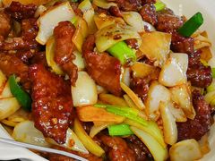 洋葱炒牛肉-蓬莱小馆 Joyful Restaurant