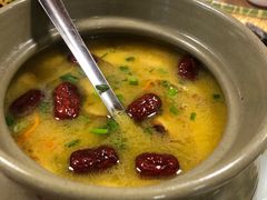 丽江招牌野生菌汤-胖子菜馆(花园餐厅店)