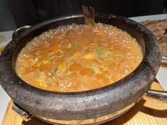 白洋淀石锅嘎鱼-小放牛炒菜馆(裕华万达店)