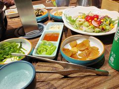 -明洞阿姨·韩式酱蟹烤肉·创意料理(三元桥店)