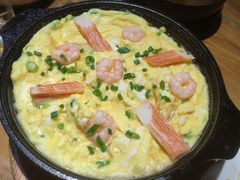 铁板海鲜鸡蛋-海兰江石锅饭(水上店)