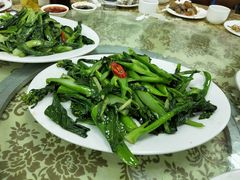 炒菜心-红海湾豪记海鲜大排档