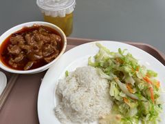 水煮肉片饭-北大家园食堂