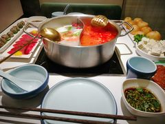 骨汤虫草花锅底-许府牛火锅(信义坊总店)