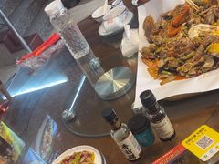 -东来菜馆•手抓海鲜家常菜•海鲜锅贴(鸽子窝店)