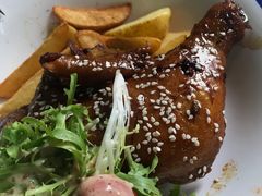 炸鸡髀薯角-阿飛冰室(下沙店)