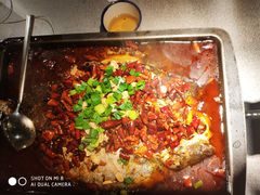 -探鱼·鲜青椒爽麻烤鱼(西南商都店)