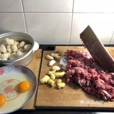 【莲藕肉丸和荸荠肉丸】