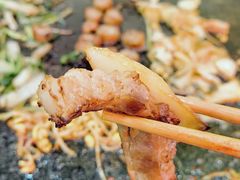 花刀熟成黑五花肉-韩阳王石板烤肉