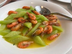 黄瓜炒河小虾-道道鲜·崇明私房菜(五角场店)