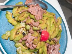 凉瓜炒牛肉-渔意如意·首创金鲷顺德鱼生