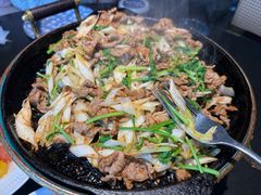 炙子烤呼伦贝尔羔羊肉-喜悦烤鸭·新京菜(王府井店)