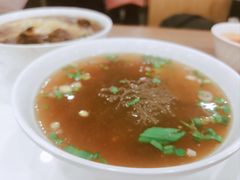 牛肉粉丝汤-草桥清真牛肉锅贴扁食店