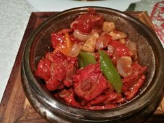 莲菜闷排骨-汉唐宴长安食府