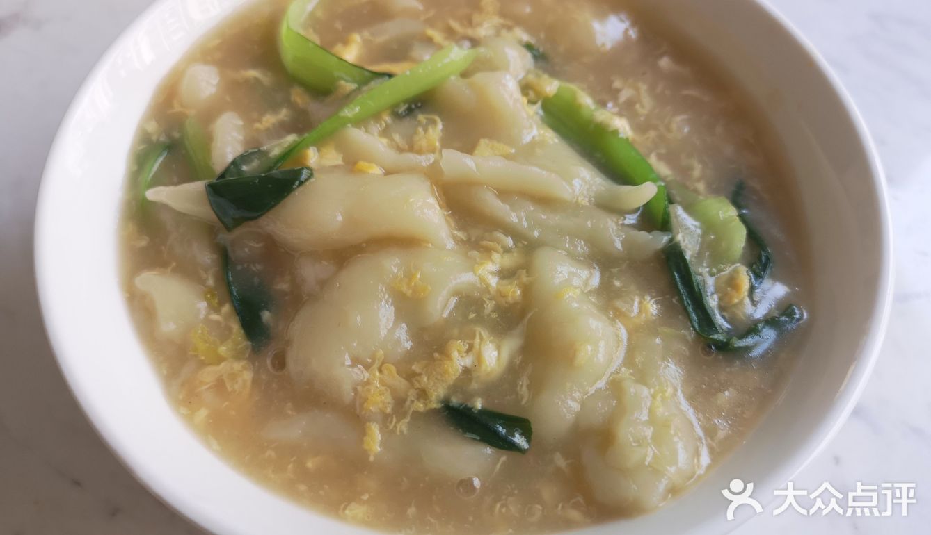 便捷午餐——青菜鸡蛋疙瘩汤(加耗油提鲜哦)