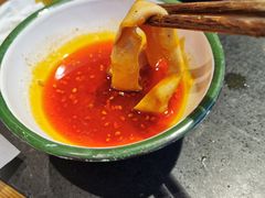 招牌生扣鲜鸭肠-王婆乔鲜鱼自助火锅(蜀汉路店)