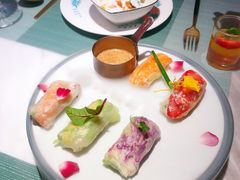 漫步花开彩虹卷-蜜桃花开·中西融合菜E&W(南长街店)