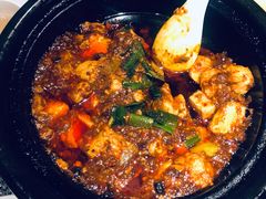 招牌乡村锅边馍馍-万重锦·人文川菜馆(骡马市店)